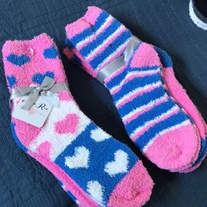 3 pack fuzzy socks